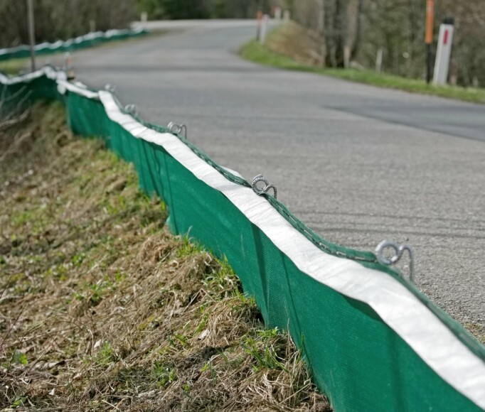 Artenschutz - Amphibienschutzzaun