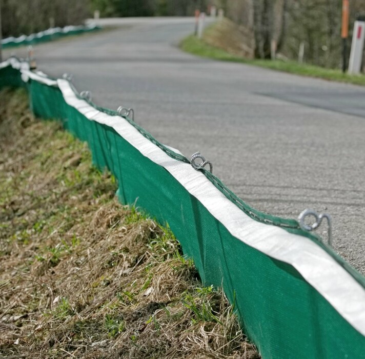 Artenschutz - Amphibienschutzzaun