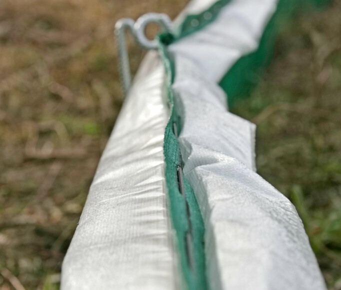 Amphibienzaun beidseitig